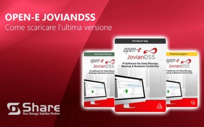 Open-E JovianDSS up29r4, come scaricare l’ultima versione disponibile