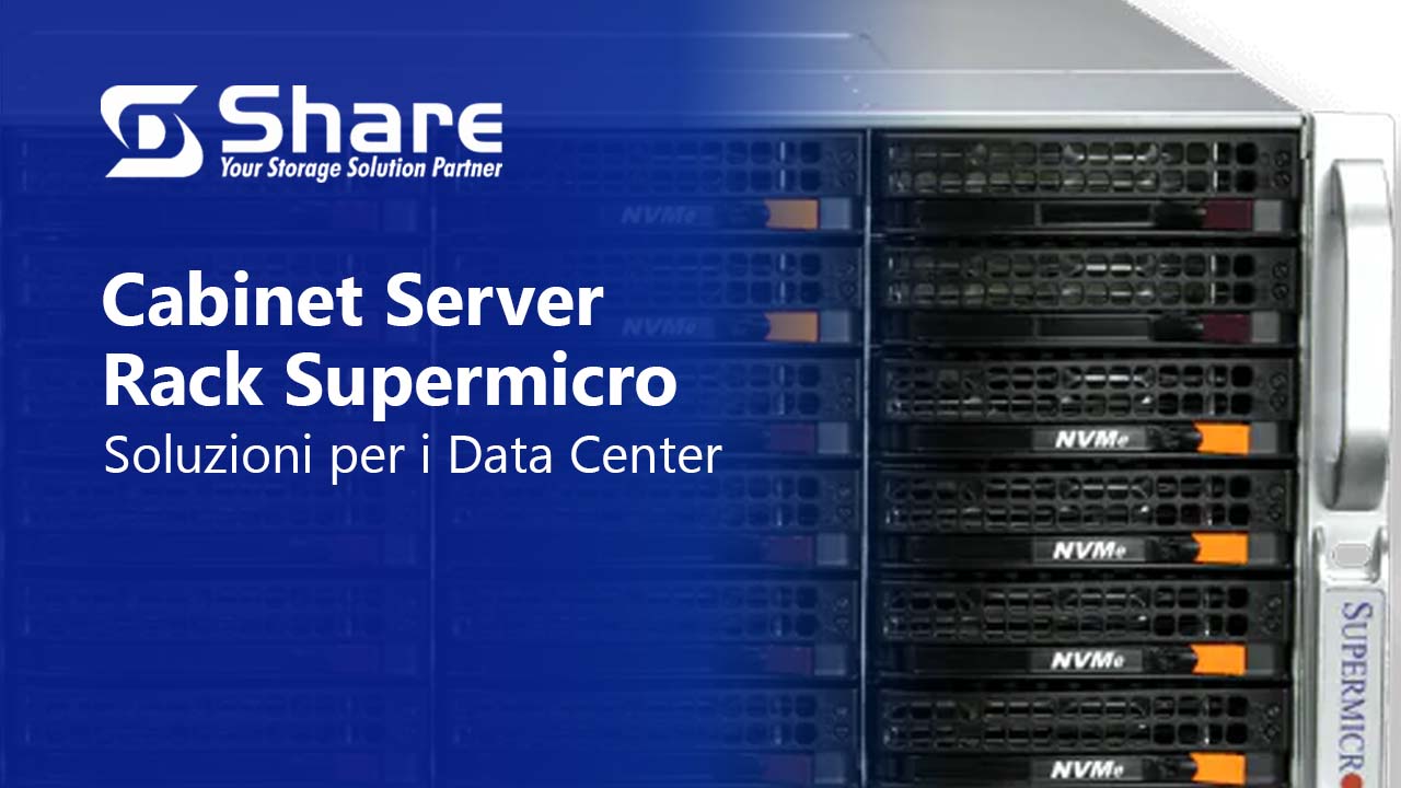 Cabinet Server Rack Supermicro, soluzioni per i Data Center