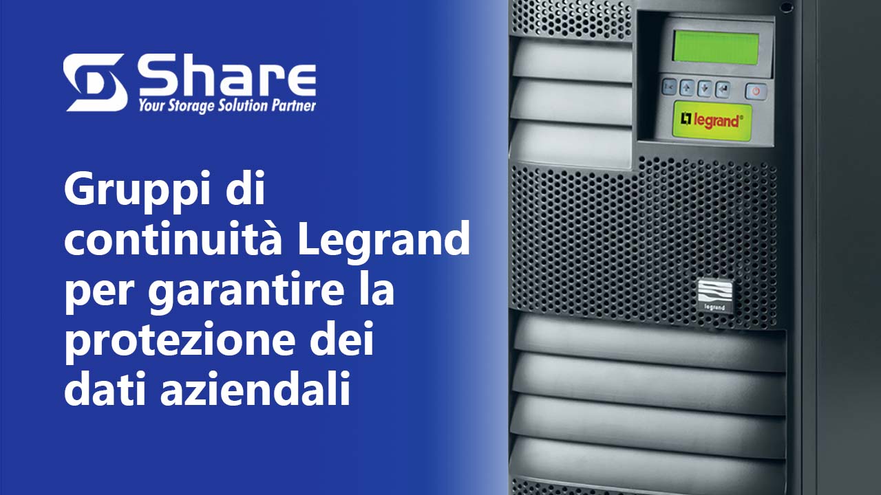 Gruppi di continuità Legrand per garantire la protezione dei dati aziendali